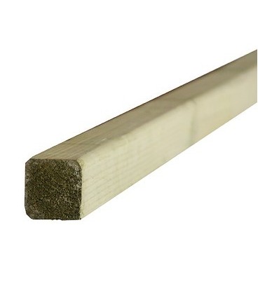 Rastreles Madera tratada-Riesgo 4, de 45 x 45 mm