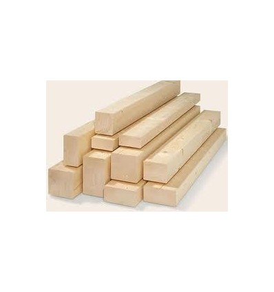 Vigas de madera laminada de 160 x 240 mm