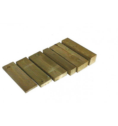 Madera Autoclave - Riesgo 4, de 70 x 70 mm