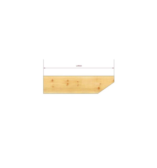 Canetes de madera de 160 x 240 mm